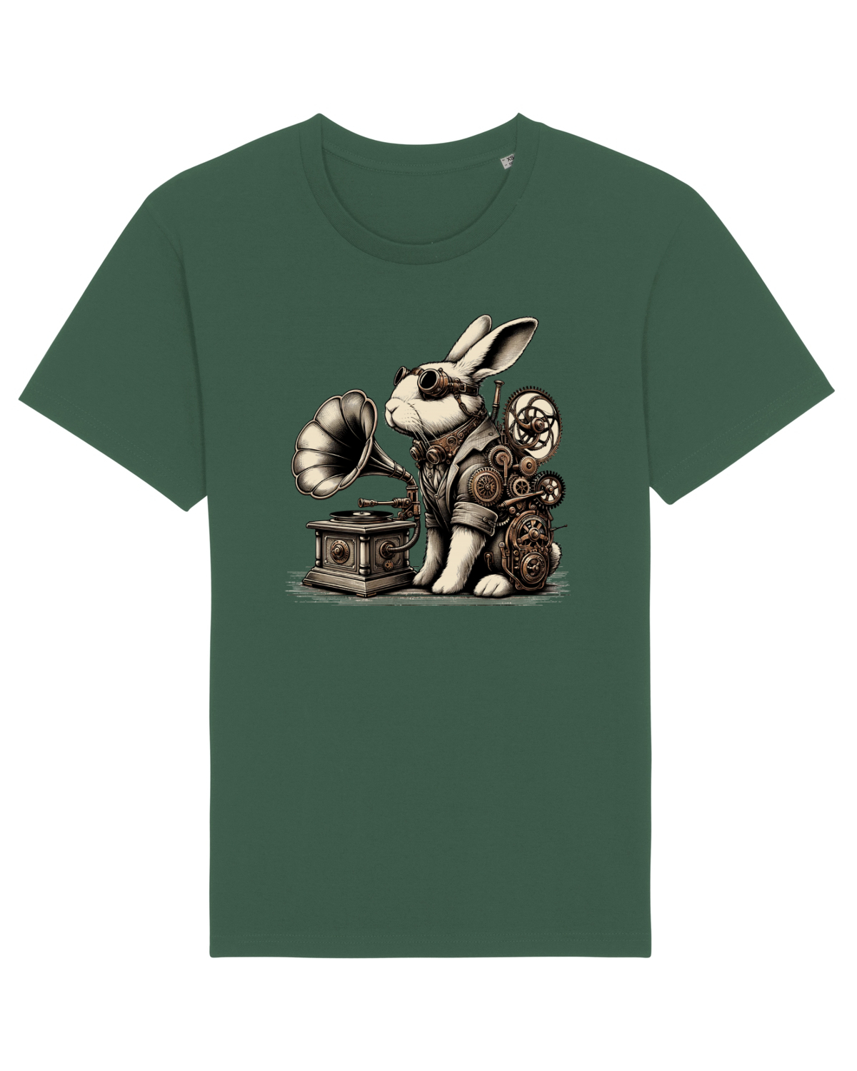 Tricou mânecă scurtă Unisex Rocker Bottle Green