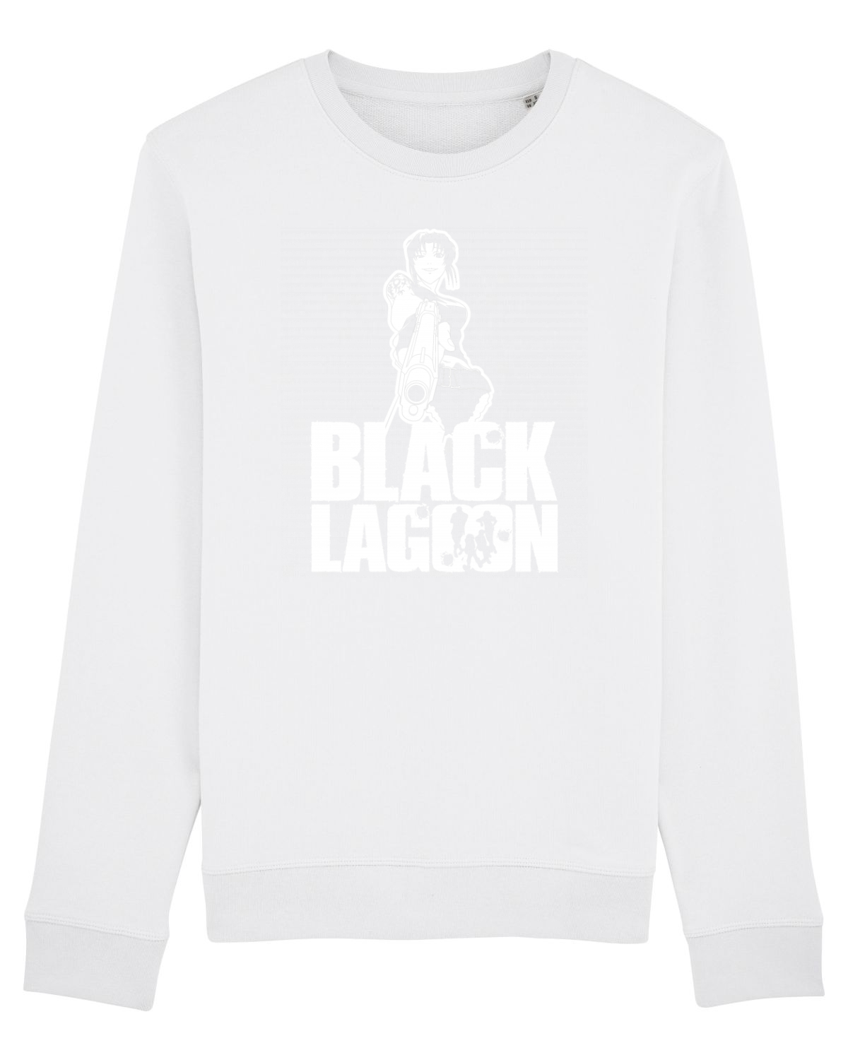 Bluză mânecă lungă Unisex Rise White