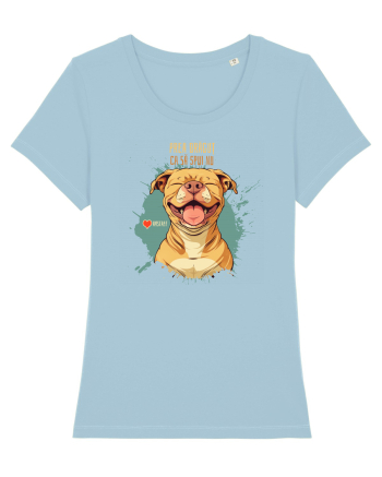 PREA DRAGUT CA SA SPUI NU - Amstaff Sky Blue