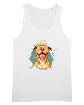 PREA DRAGUT CA SA SPUI NU - Amstaff White