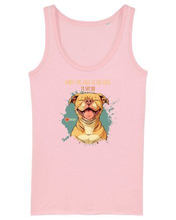 TOO CUTE TO SAY NO - Amstaff Cotton Pink