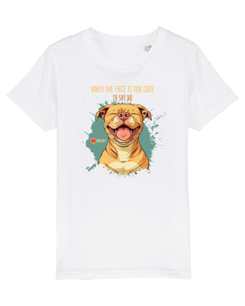 TOO CUTE TO SAY NO - Amstaff White