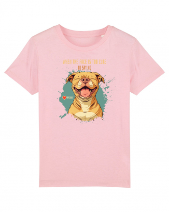 TOO CUTE TO SAY NO - Amstaff Cotton Pink
