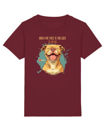 TOO CUTE TO SAY NO - Amstaff Burgundy