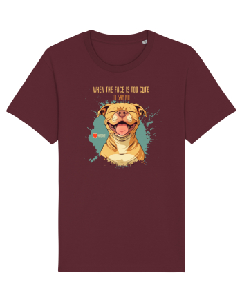 TOO CUTE TO SAY NO - Amstaff Burgundy
