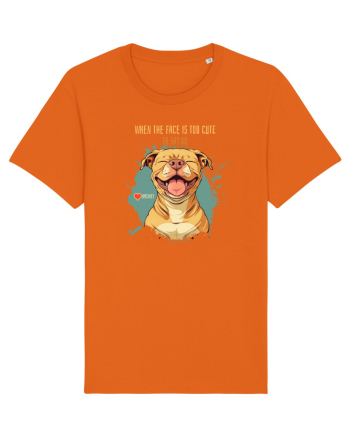 TOO CUTE TO SAY NO - Amstaff Bright Orange