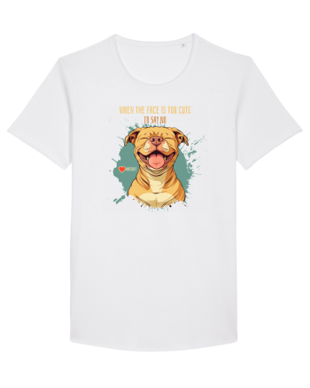 TOO CUTE TO SAY NO - Amstaff White