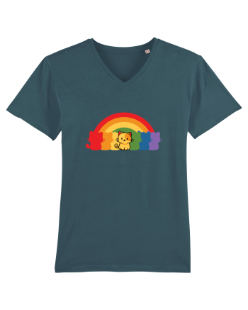 Rainbow Cat Stargazer