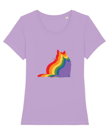 Rainbow Cat Lavender Dawn