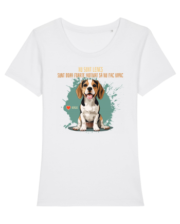 NU SUNT LENES - Beagle White