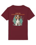 NU SUNT LENES - Beagle Tricou mânecă scurtă  Copii Mini Creator