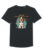 NU SUNT LENES - Beagle Tricou mânecă scurtă guler larg Bărbat Skater