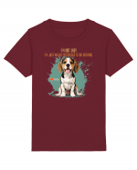 NOT LAZY, JUST MOTIVATED TO DO NOTHING - Beagle Tricou mânecă scurtă  Copii Mini Creator