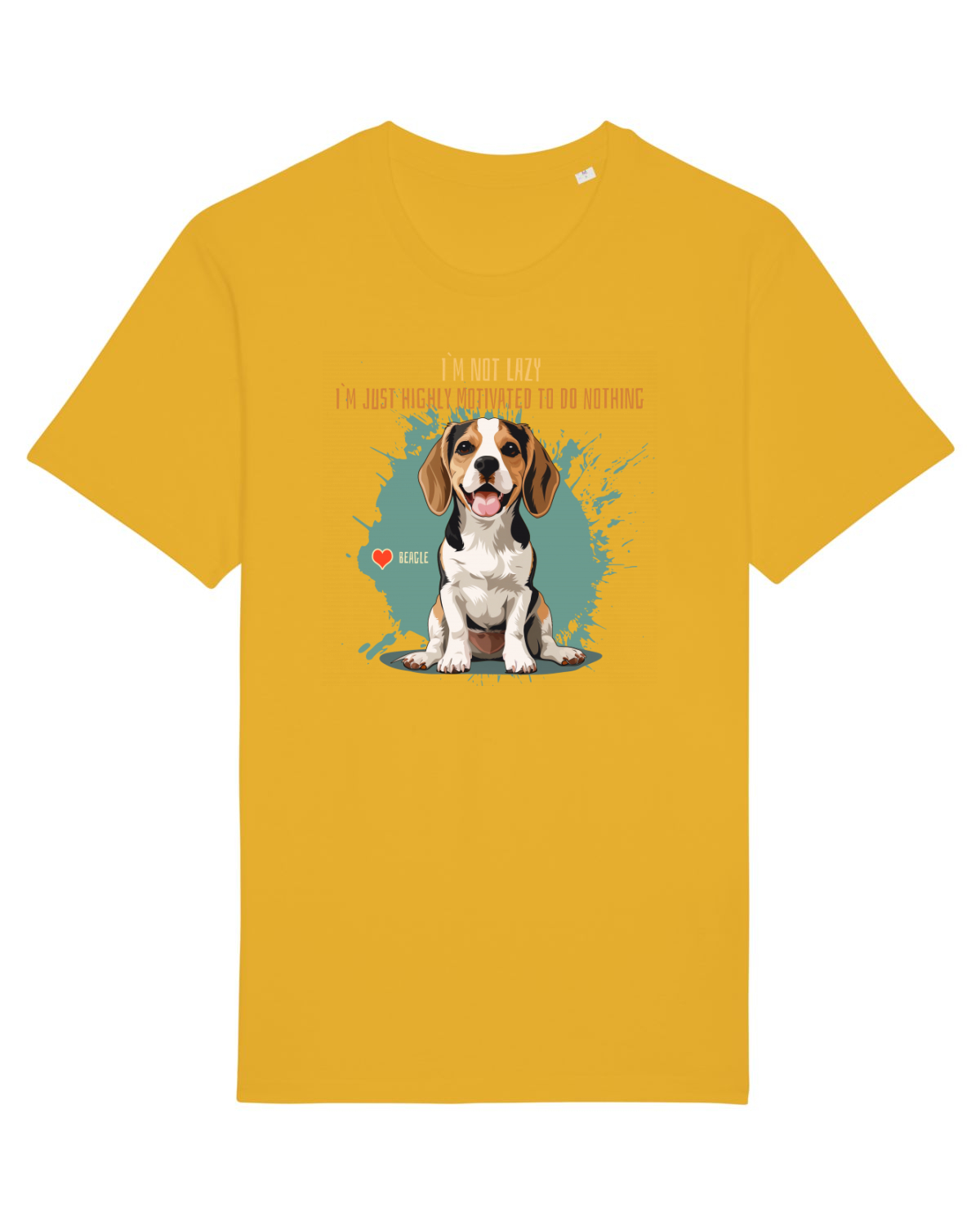 Tricou mânecă scurtă Unisex Rocker Spectra Yellow