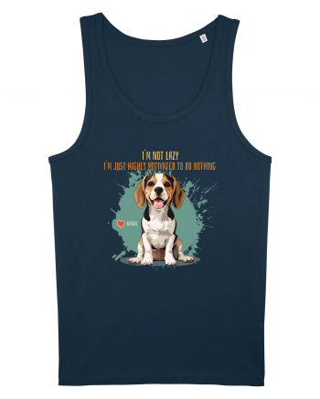 NOT LAZY, JUST MOTIVATED TO DO NOTHING - Beagle Navy