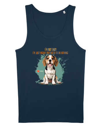 NOT LAZY, JUST MOTIVATED TO DO NOTHING - Beagle Navy