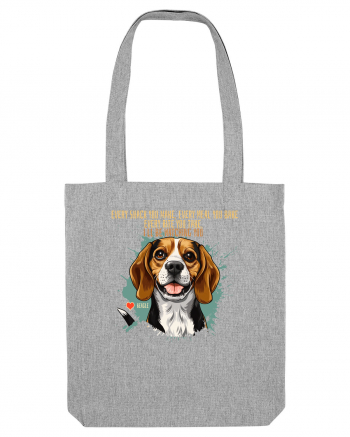 EVERY SNACK YOU MAKE, I`LL BE WATCHING YOU - Beagle Heather Grey