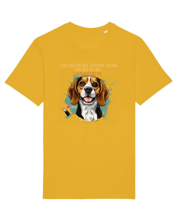 EVERY SNACK YOU MAKE, I`LL BE WATCHING YOU - Beagle Spectra Yellow