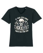 If I Had Feelings They'd Be for You Tricou mânecă scurtă guler V Bărbat Presenter
