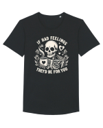 If I Had Feelings They'd Be for You Tricou mânecă scurtă guler larg Bărbat Skater