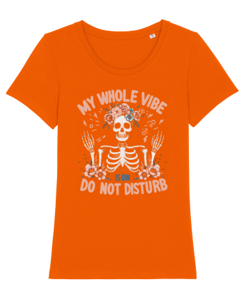 My Whole Vibe is on Do Not Disturb Bright Orange