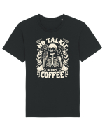 No Talkie before Coffee Tricou mânecă scurtă Unisex Rocker