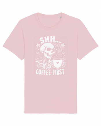 Shh Coffee First Cotton Pink