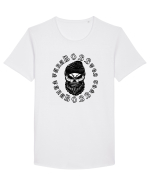TaraBOSStes Tricou mânecă scurtă guler larg Bărbat Skater