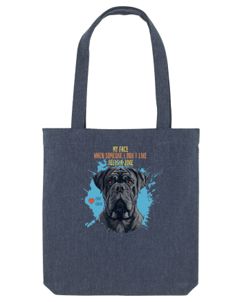 MY FACE WHEN SOMEONE TELLS A JOKE - Cane Corso Midnight Blue