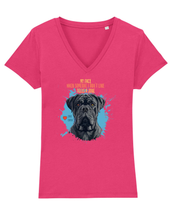 MY FACE WHEN SOMEONE TELLS A JOKE - Cane Corso Raspberry