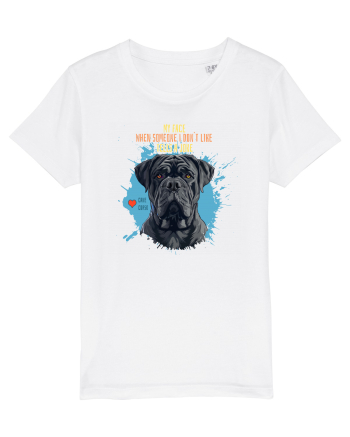 MY FACE WHEN SOMEONE TELLS A JOKE - Cane Corso White