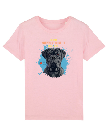 MY FACE WHEN SOMEONE TELLS A JOKE - Cane Corso Cotton Pink