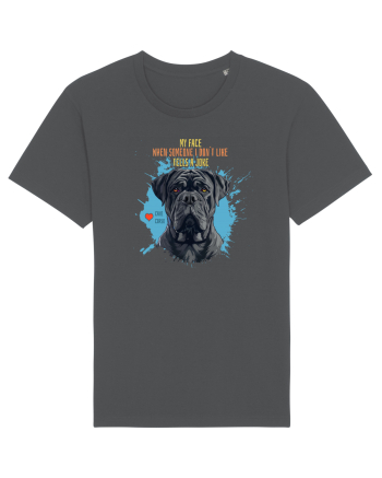 MY FACE WHEN SOMEONE TELLS A JOKE - Cane Corso Anthracite