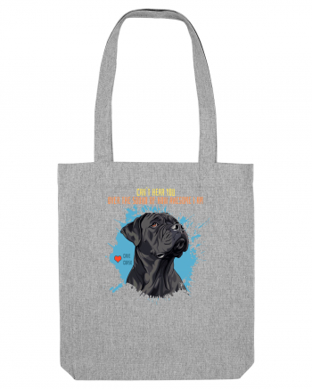 CAN`T HEAR YOU AM AWESOME - Cane Corso Heather Grey