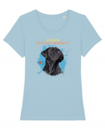 CAN`T HEAR YOU AM AWESOME - Cane Corso Tricou mânecă scurtă guler larg fitted Damă Expresser