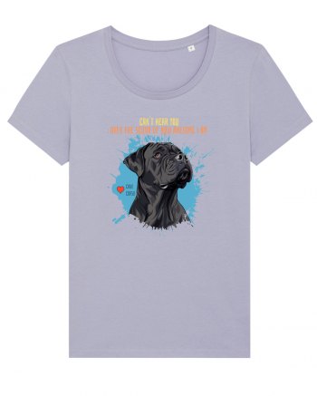 CAN`T HEAR YOU AM AWESOME - Cane Corso Lavender
