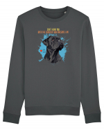 CAN`T HEAR YOU AM AWESOME - Cane Corso Bluză mânecă lungă Unisex Rise