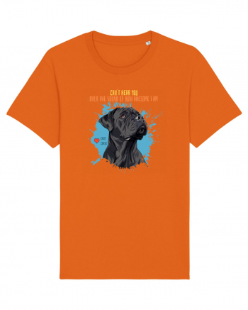 CAN`T HEAR YOU AM AWESOME - Cane Corso Bright Orange