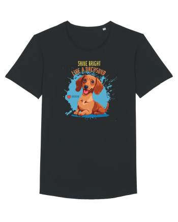 SHINE BRIGHT LIKE A DACHSUND - Dachsund / Teckel Black