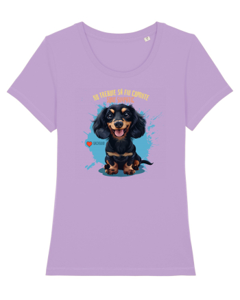 NU TREBUIE SA FIU CUMINTE, SUNT SIMPATIC - Dachsund / Teckel Lavender Dawn