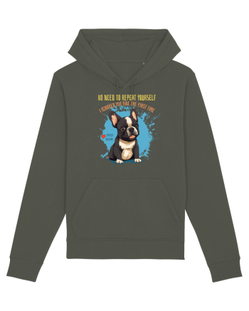 NU TREBUIE SA REPETI, TE_AM IGNORAT DE PRIMA DATA - French Bulldog Khaki