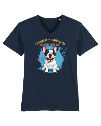 I`M GONNA KEEP LOOKING - French Bulldog French Navy
