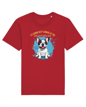 I`M GONNA KEEP LOOKING - French Bulldog Red