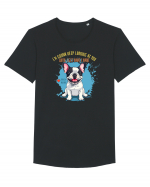 I`M GONNA KEEP LOOKING - French Bulldog Tricou mânecă scurtă guler larg Bărbat Skater