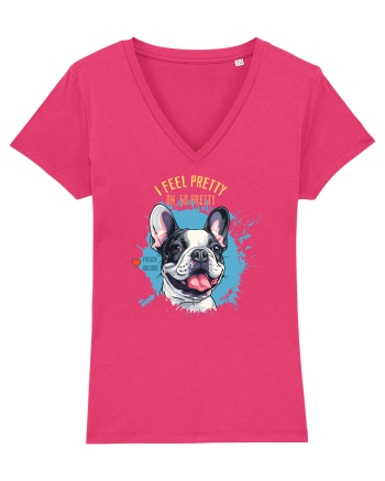 I FEEL PRETTY - French Bulldog Raspberry