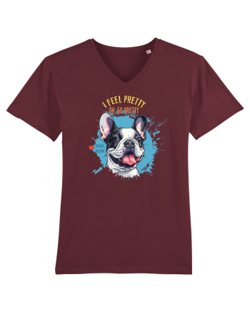 I FEEL PRETTY - French Bulldog Burgundy