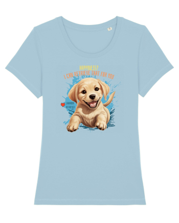 I CAN RETRIEVE HAPPINESS - Labrador Retriever Sky Blue