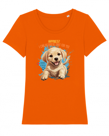 I CAN RETRIEVE HAPPINESS - Labrador Retriever Bright Orange