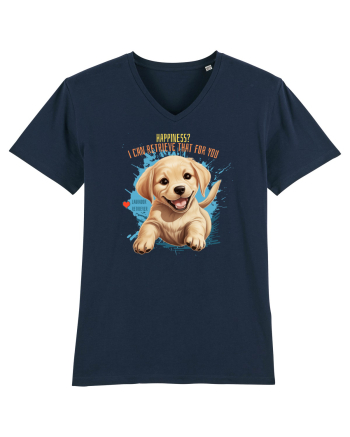 I CAN RETRIEVE HAPPINESS - Labrador Retriever French Navy