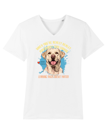 WHEN YOU`RE GOOD LOOKING - Labrador Retriever White